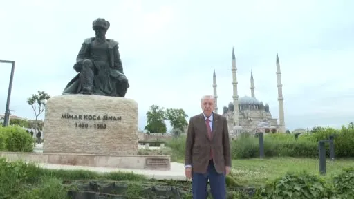 Cumhurbaşkanı Erdoğan Edirne’de vatandaşlarla sohbet etti