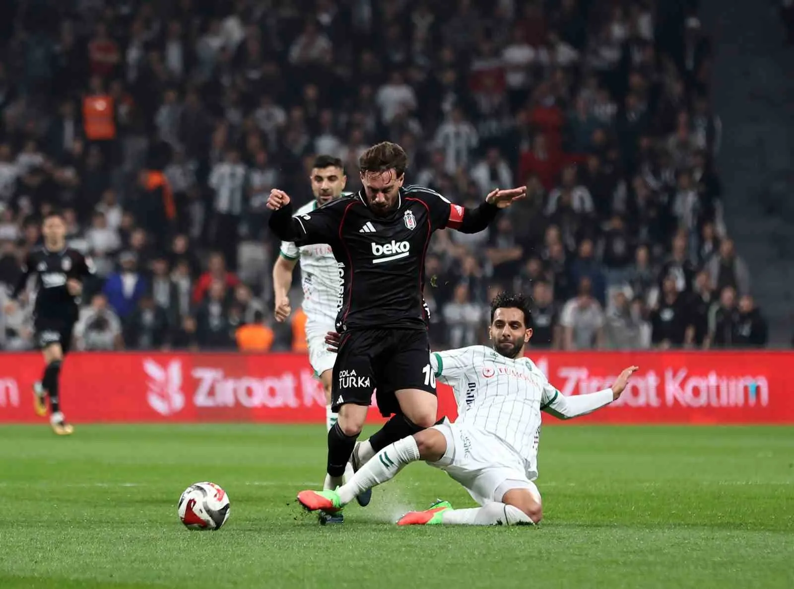 Ziraat Türkiye Kupası: Beşiktaş: 0 - Konyaspor: 0 (İlk yarı)