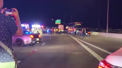Arizona’da A Milli Futbol Takımı kafilesine eşlik eden polis kaza yaptı