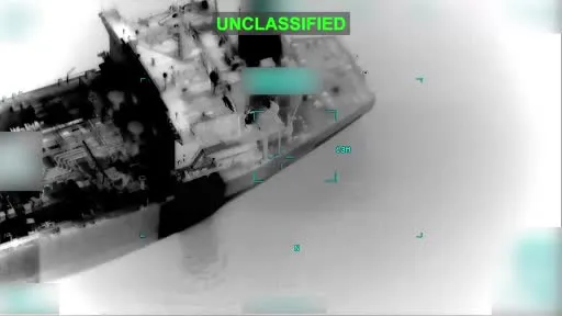 CENTCOM: "ABD’ye ait bir hava aracı, Umman Körfezi’nde petrol tankerine hassas mühimmat ateşledi"