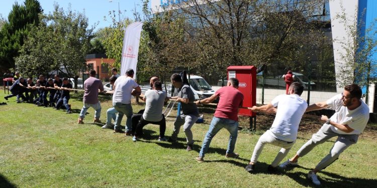 Spor için bir molaya devam