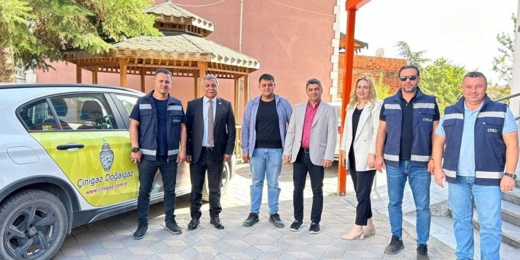 Müjdeyi Başkan Arif Teke verdi, Altıntaş doğalgaza kavuşuyor