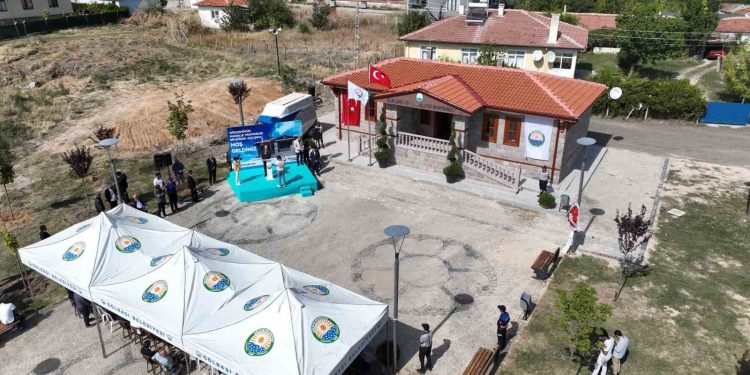 Gölbaşı’nda Gökçehöyük Mahallesi’nin muhtarlık binası açıldı