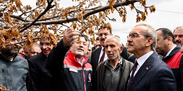 Bakan Yumaklı: “Don zararı görülen bölgelerde tüm üreticilere destek sağlanacak”