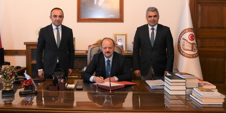 Kastamonu’da 23 milyonluk sulama kanalı projesi için imzalar atıldı