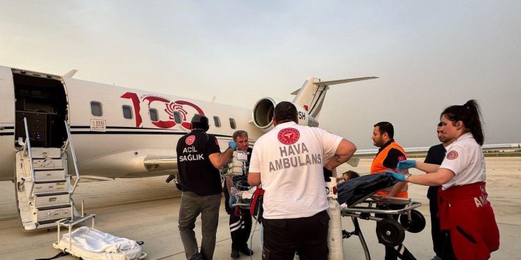 Mersin’den Ankara’ya umut dolu hava nakli gerçekleştirildi