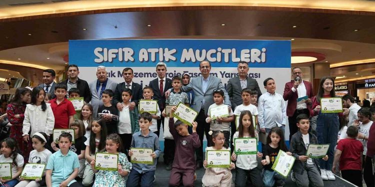 Yeşilyurt’ta çevre için yarıştılar, geleceğe umut oldular