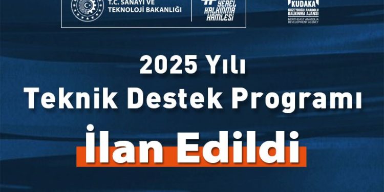2025 yılı teknik destek programı ilan edildi