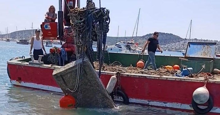 Bodrum’da tonoz temizliği sürüyor