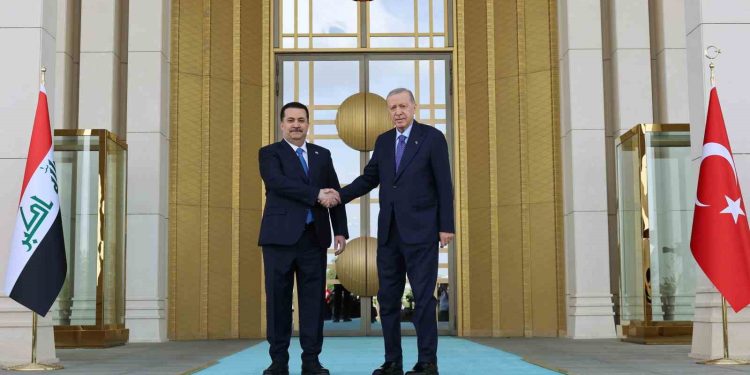 Cumhurbaşkanı Erdoğan, Irak Başbakanı Sudani’yi resmi törenle karşıladı