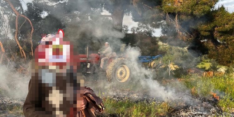 Orman sınırında ateş yakan 2 kişiye para cezası kesildi
