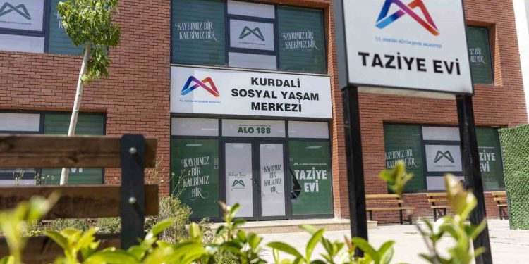 Mersin Büyükşehir Belediyesinden vatandaşlara cenaze ve taziye hizmeti
