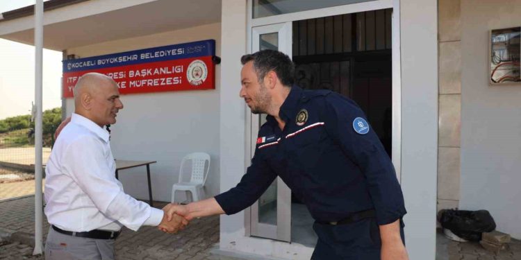 Yukarı Hereke’ye yeni itfaiye müfrezesi kazandırıldı