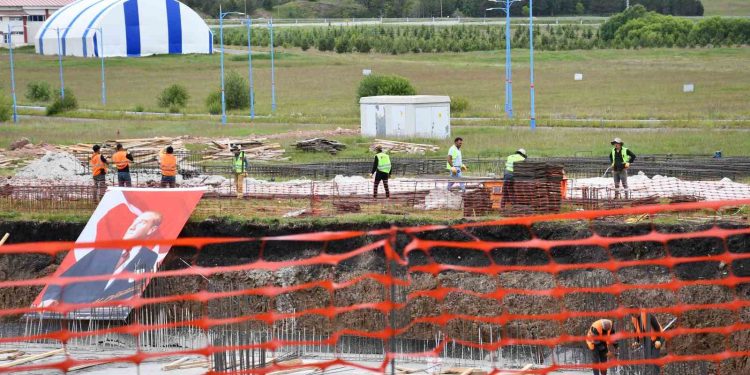 Ardahan Üniversitesi’nde yeni kütüphane binasının temeli atıldı