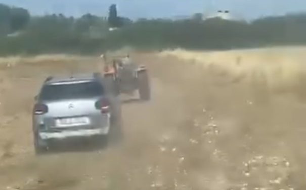 Kovalamaca film sahnelerini aratmadı