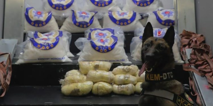 Hakkari’de bir tırda 66 kilo 120 gram metamfetamin ele geçirildi